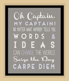 Why we like "carpe diem", but don't live it